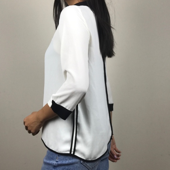 Zara cream blouse - Picture 5 of 8